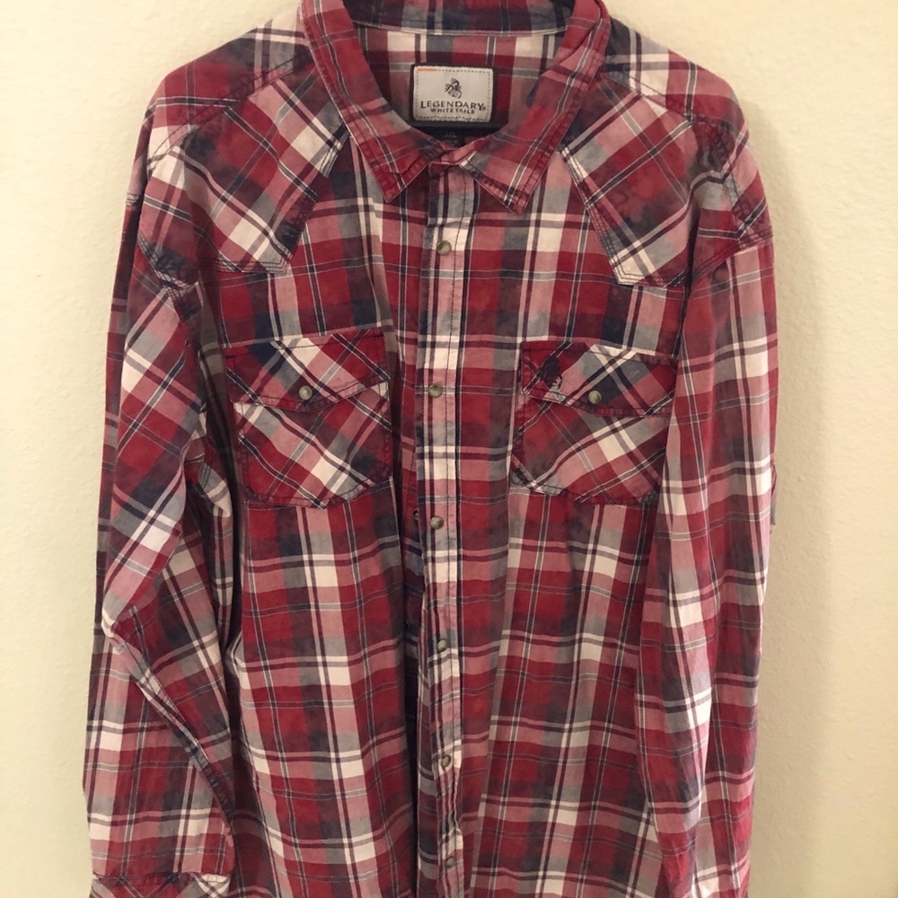 Legendary Whitetails Pearl Snap Longsleeve men’s